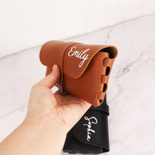 Load image into Gallery viewer, 皮革眼镜包