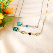 Load image into Gallery viewer, birthstone necklace