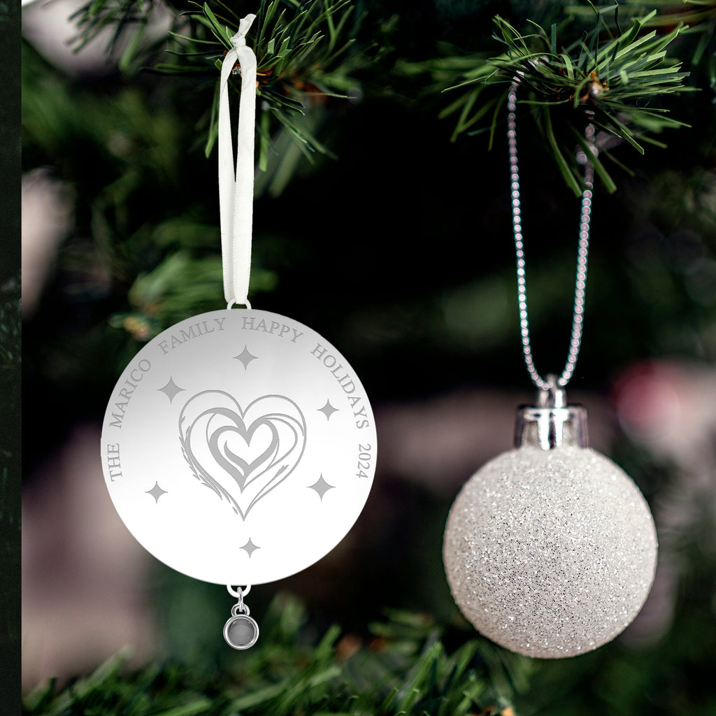 圣诞树圆形挂饰