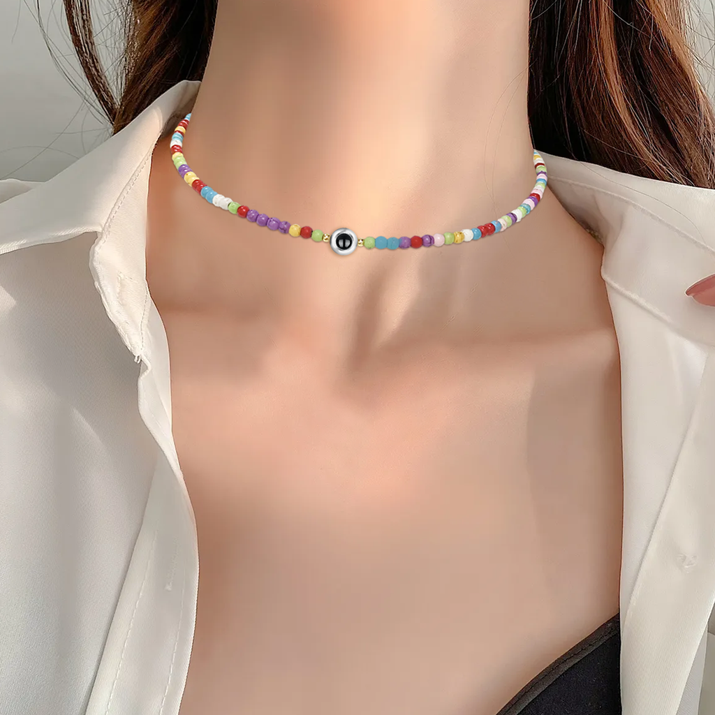 projection necklace