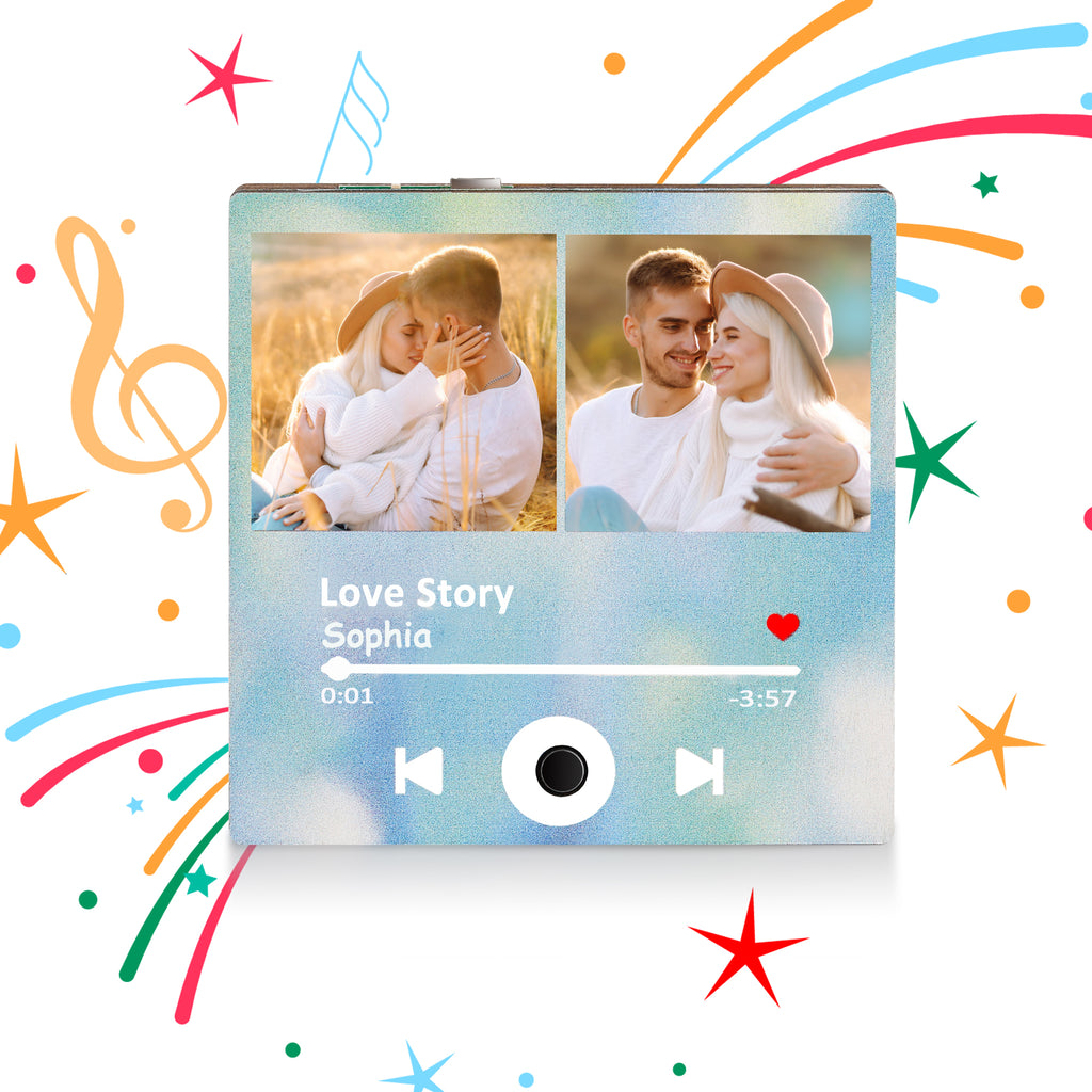 木质音乐冰箱贴