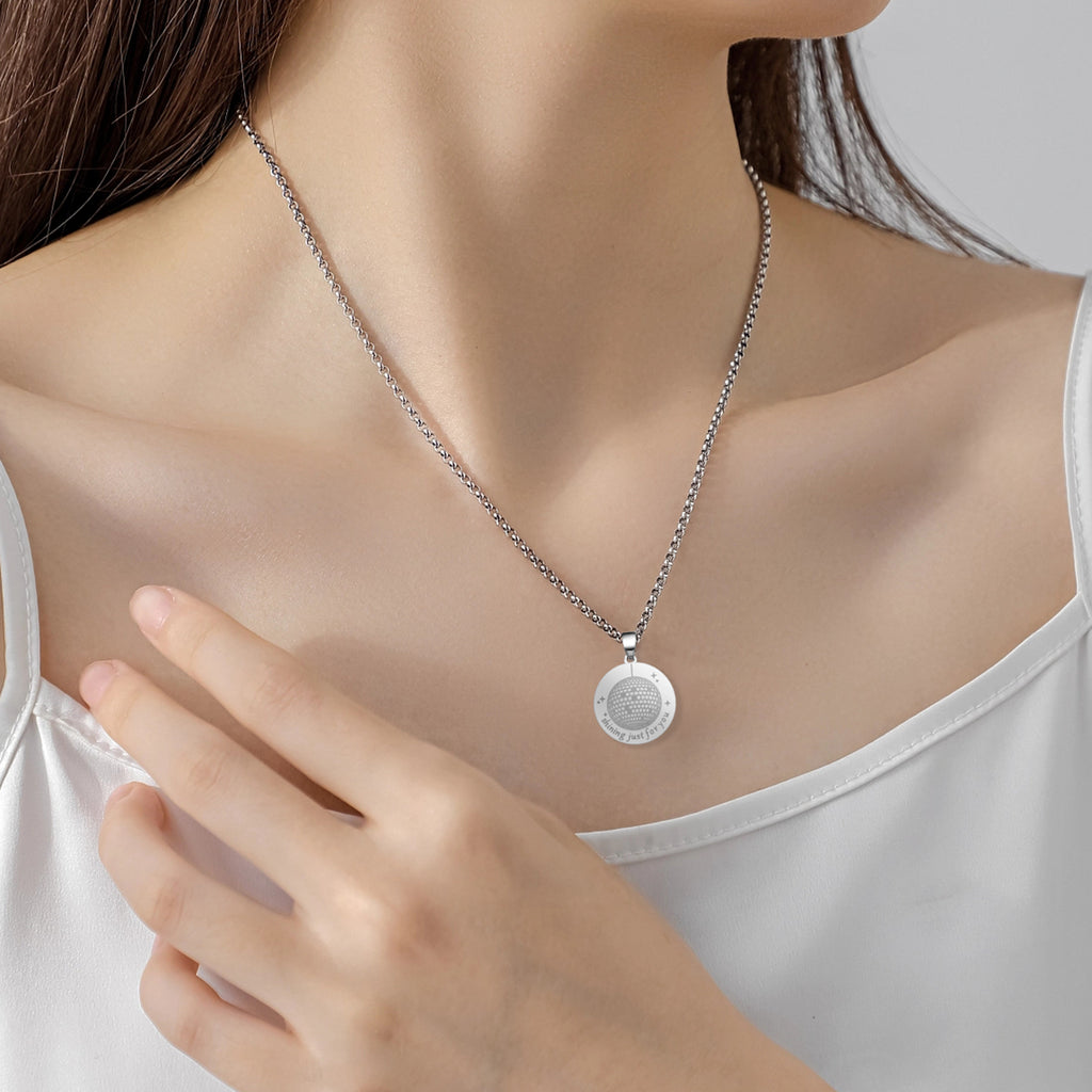 circle necklace