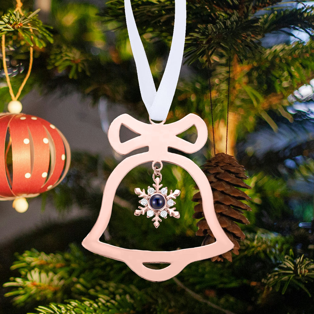 圣诞树铃铛投影挂饰