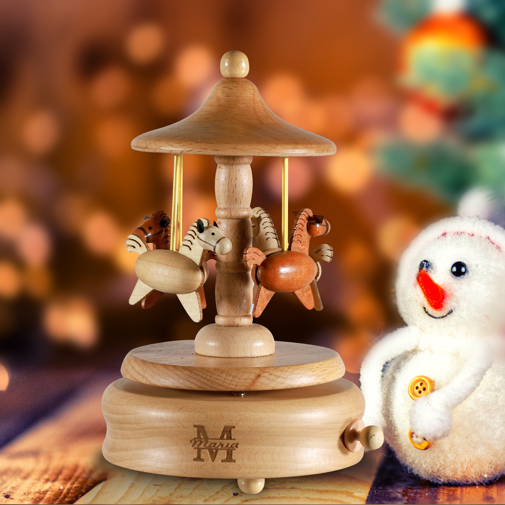 旋转木马八音盒