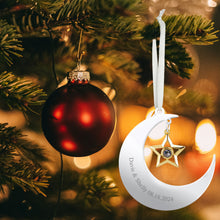 Load image into Gallery viewer, 圣诞树月亮挂饰