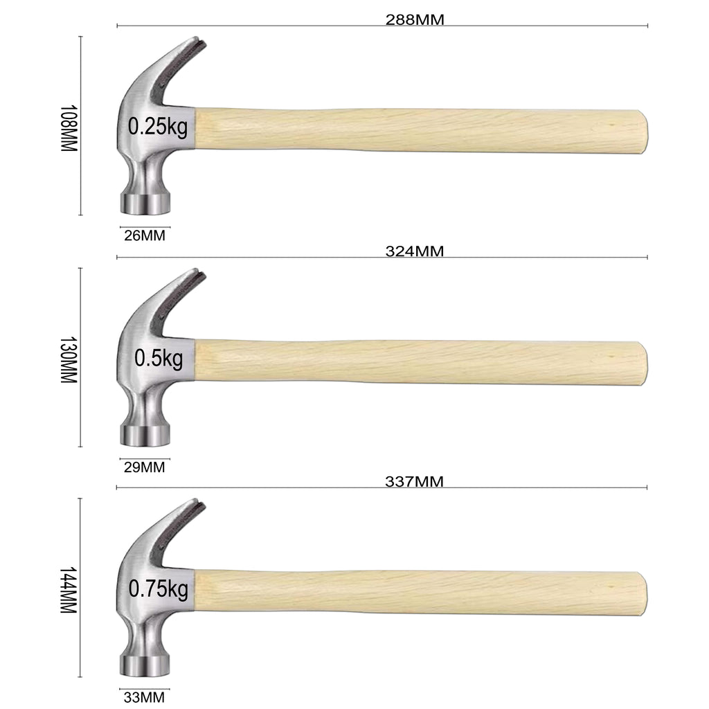 Customized claw hammer