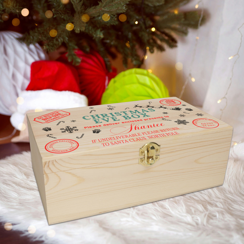 圣诞木箱