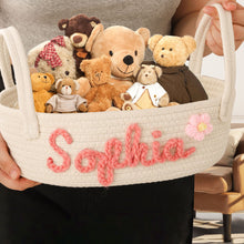 Load image into Gallery viewer, 棉绳储物篮