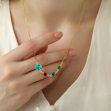Load image into Gallery viewer, birthstone necklace