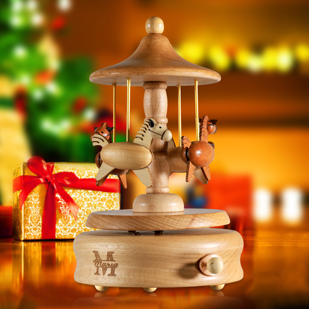 旋转木马八音盒