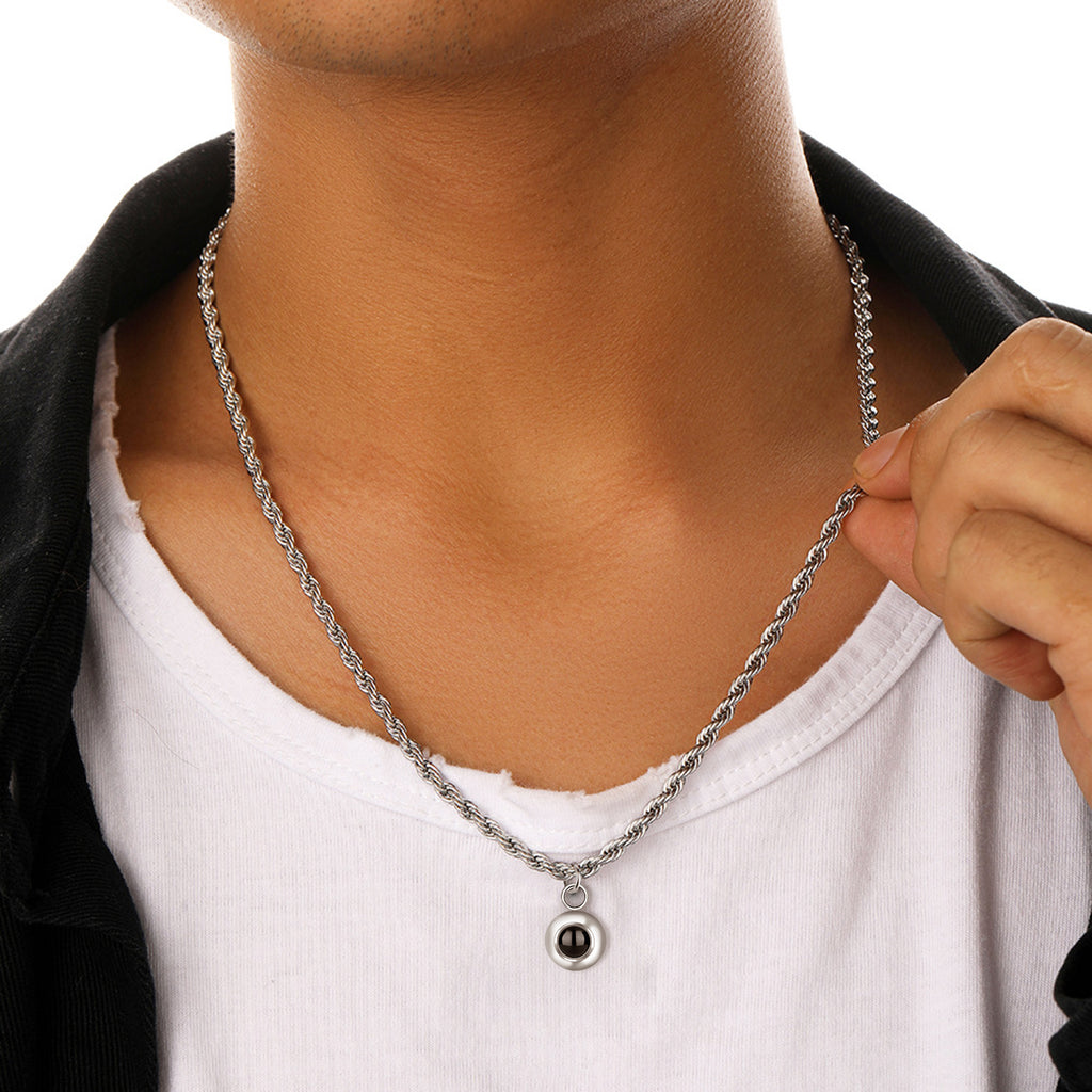 projection necklace
