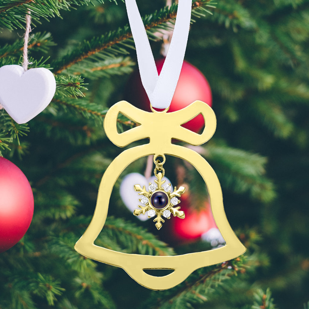 圣诞树铃铛投影挂饰