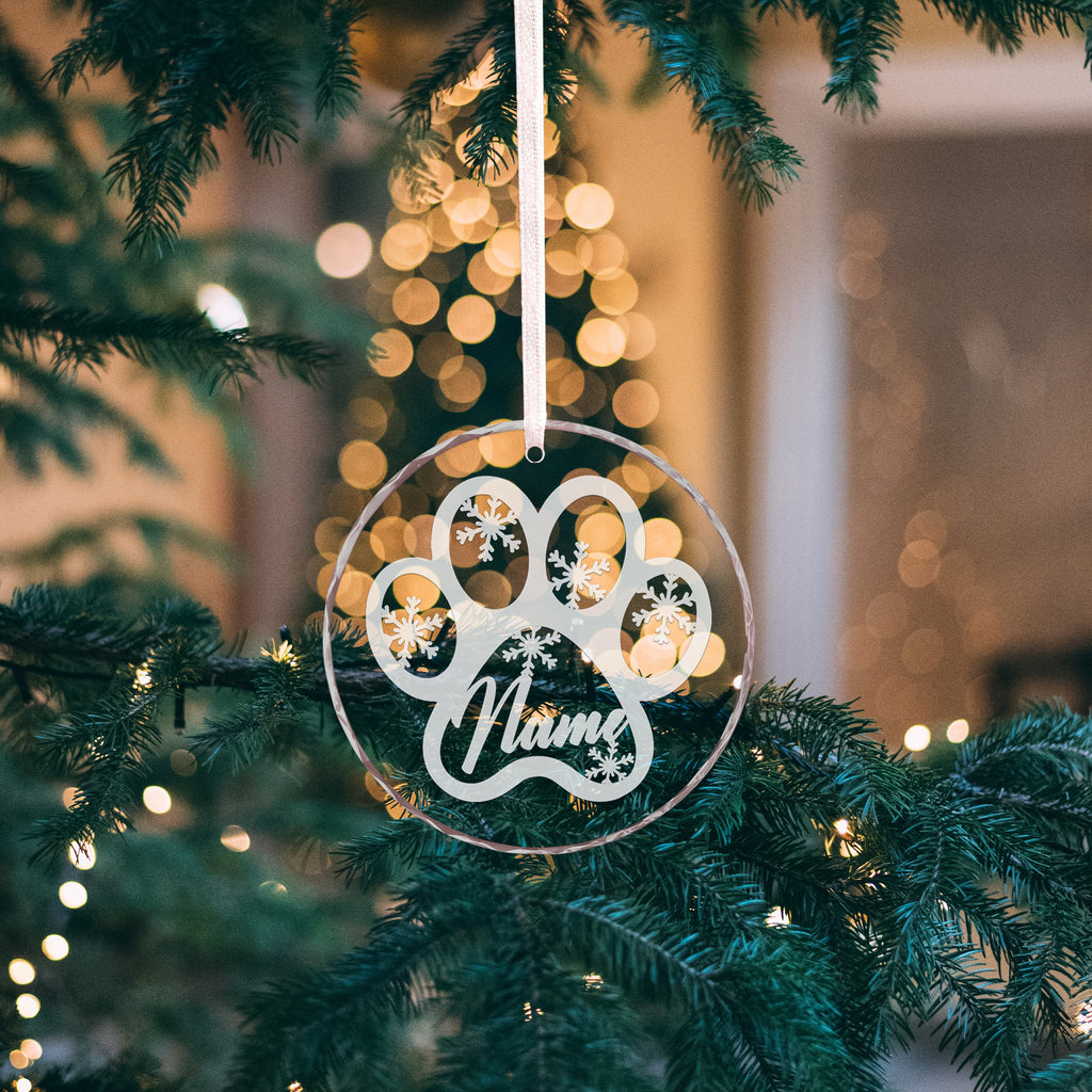 圣诞树狗爪挂饰