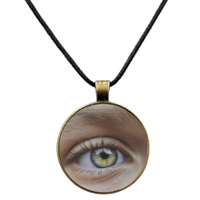 Load image into Gallery viewer, eyes necklace