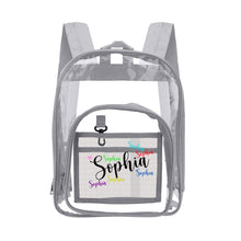 Load image into Gallery viewer, clear backpack