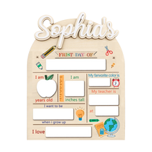 Load image into Gallery viewer, 开学第一天标志