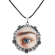 Load image into Gallery viewer, eyes necklace