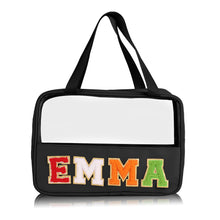 Load image into Gallery viewer, 字母贴洗漱包