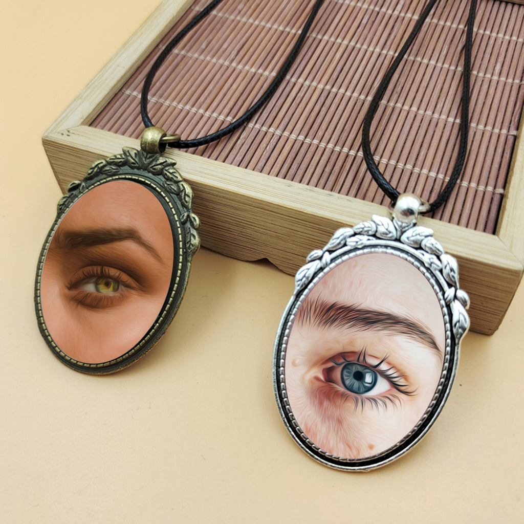 eyes necklace