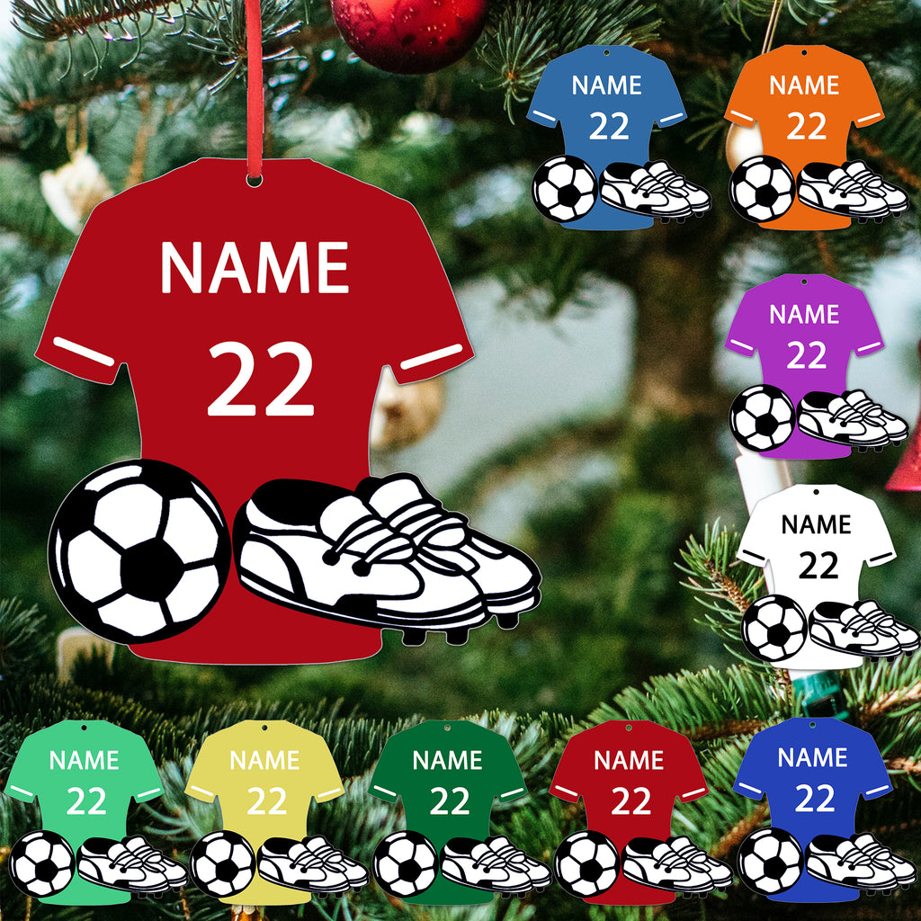 圣诞树足球挂饰