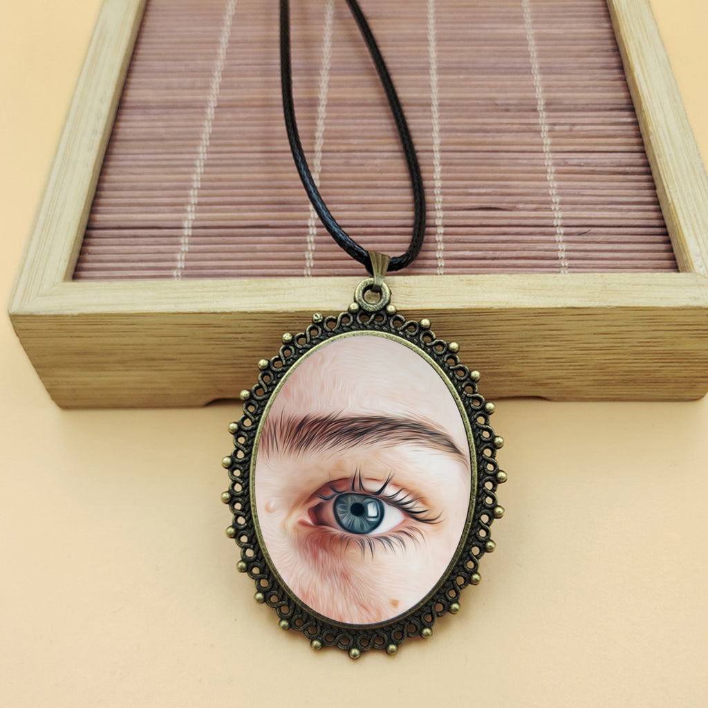 eyes necklace