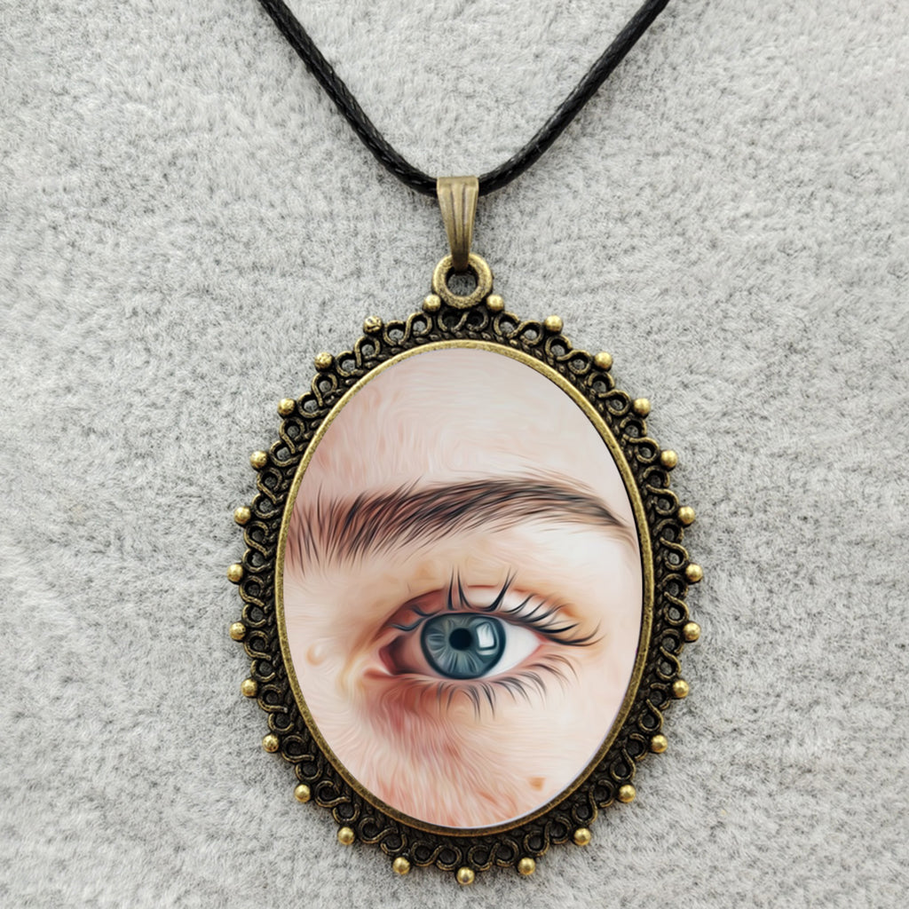 eyes necklace