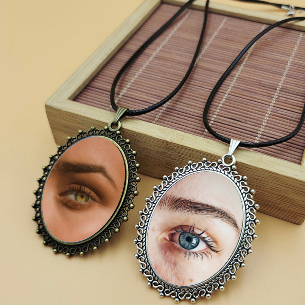 eyes necklace