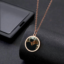 Load image into Gallery viewer, 感温方形项链