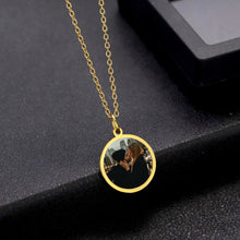 Load image into Gallery viewer, 感温方形项链