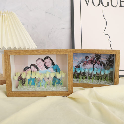 相框郁金香夜灯