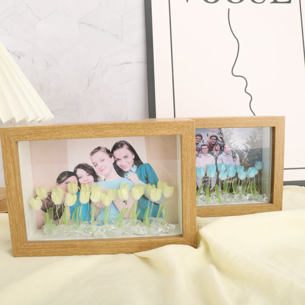 相框郁金香夜灯