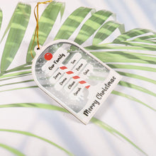 Load image into Gallery viewer, 个性化圣诞家庭姓名装饰品