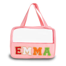 Load image into Gallery viewer, 字母贴洗漱包