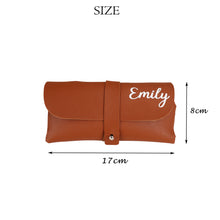 Load image into Gallery viewer, 皮革眼镜包