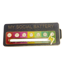 Load image into Gallery viewer, social battery pin