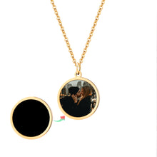 Load image into Gallery viewer, 感温方形项链