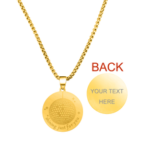 Load image into Gallery viewer, circle necklace