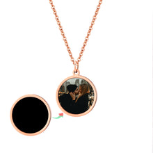 Load image into Gallery viewer, 感温方形项链