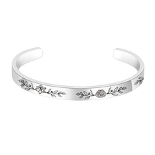 Load image into Gallery viewer, birth flower bracelet