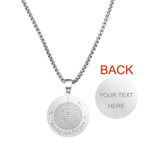 Load image into Gallery viewer, circle necklace