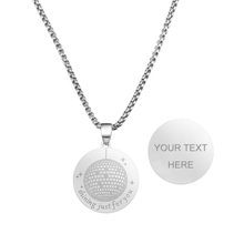 Load image into Gallery viewer, circle necklace
