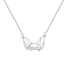 Load image into Gallery viewer, dog earrings necklace
