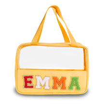 Load image into Gallery viewer, 字母贴洗漱包