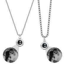 Load image into Gallery viewer, projection necklace for couples