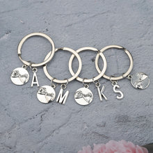 Load image into Gallery viewer, initials pinky promise keychain