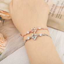 Load image into Gallery viewer, Double Heart Projection Bracelet