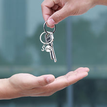 Load image into Gallery viewer, initials pinky promise keychain