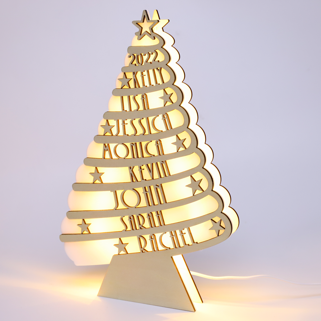 Christmas tree night light