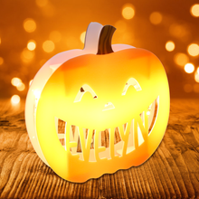 Load image into Gallery viewer, custom name jack-o-lantern