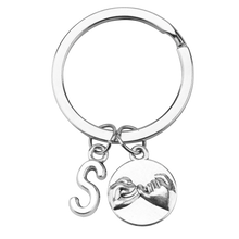 Load image into Gallery viewer, initials pinky promise keychain